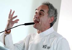 Ferran Adrià augura 'generación inimaginable' de cocineros peruanos en 5 años