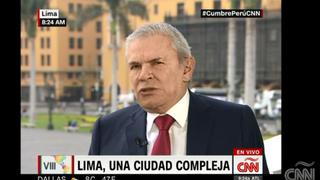 Luis Castañeda: “No puedo impedir que mi hijo postule”