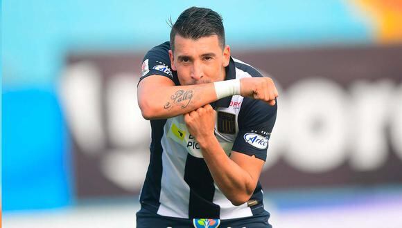 Ante Sport Huancayo, Benítez anotó su primer gol en el fútbol peruano. (Foto: Liga 1)