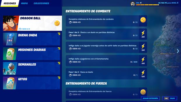 Estas son los desafíos a completar para conseguir las esferas del dragón en Fortnite.