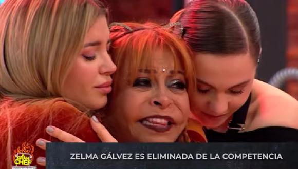 Zelma Gálvez se despide entre lágrimas del programa "El Gran Chef Famosos: El Restaurante". (Foto: Captura de video)