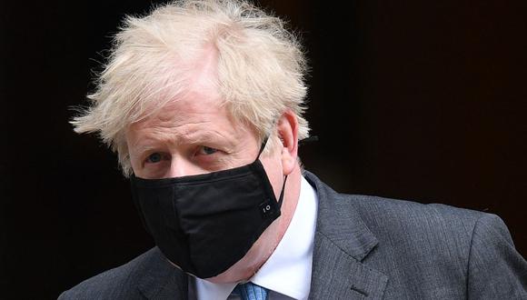El primer ministro del Reino Unido Boris Johnson. (Foto: JUSTIN TALLIS / AFP).