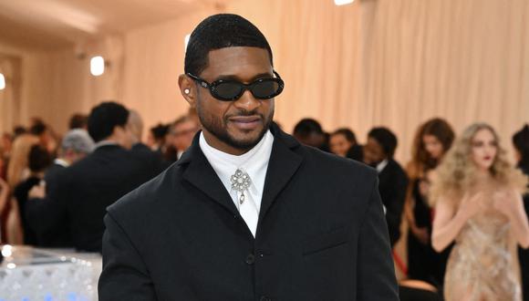 Usher será el encargado del espectáculo del Super Bowl 2024 en Las Vegas. (Foto: ANGELA WEISS / AFP)