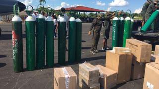 Loreto: PCM envía 15 balones de oxígeno y 1000 pruebas rápidas para la población de Putumayo
