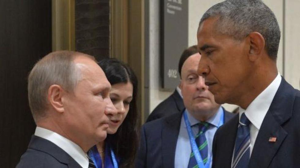El saludo entre Obama y Putin en China qued&oacute; eternizado en una foto que ha dado la vuelta al mundo. (Foto: Archivo)