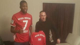 Franck Ribéry visitó a joven víctima de la violencia policial