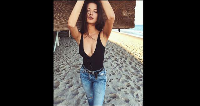 Jenny Watwood, protagonista de "El préstamo”, nuevo videoclip de Maluma. (Foto: Instagram)