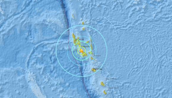 Anulan alerta de tsunami tras terremoto de 7 grados en Vanuatu