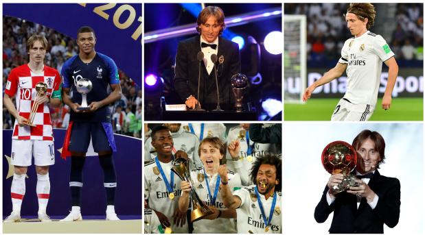Luka Modric tuvo un año 2018 espectacular: Champions, Balón de Oro y más. | Foto: Agencias