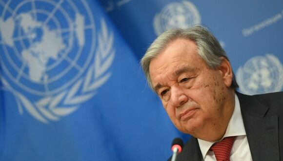 El jefe de la ONU mencionó que las redes sociales "deben hacer más para acabar con el odio y los dichos dañinos sobre la COVID-19". (Foto: AFP)