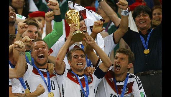 ¿Qué dijo Philipp Lahm tras levantar la Copa del Mundo?