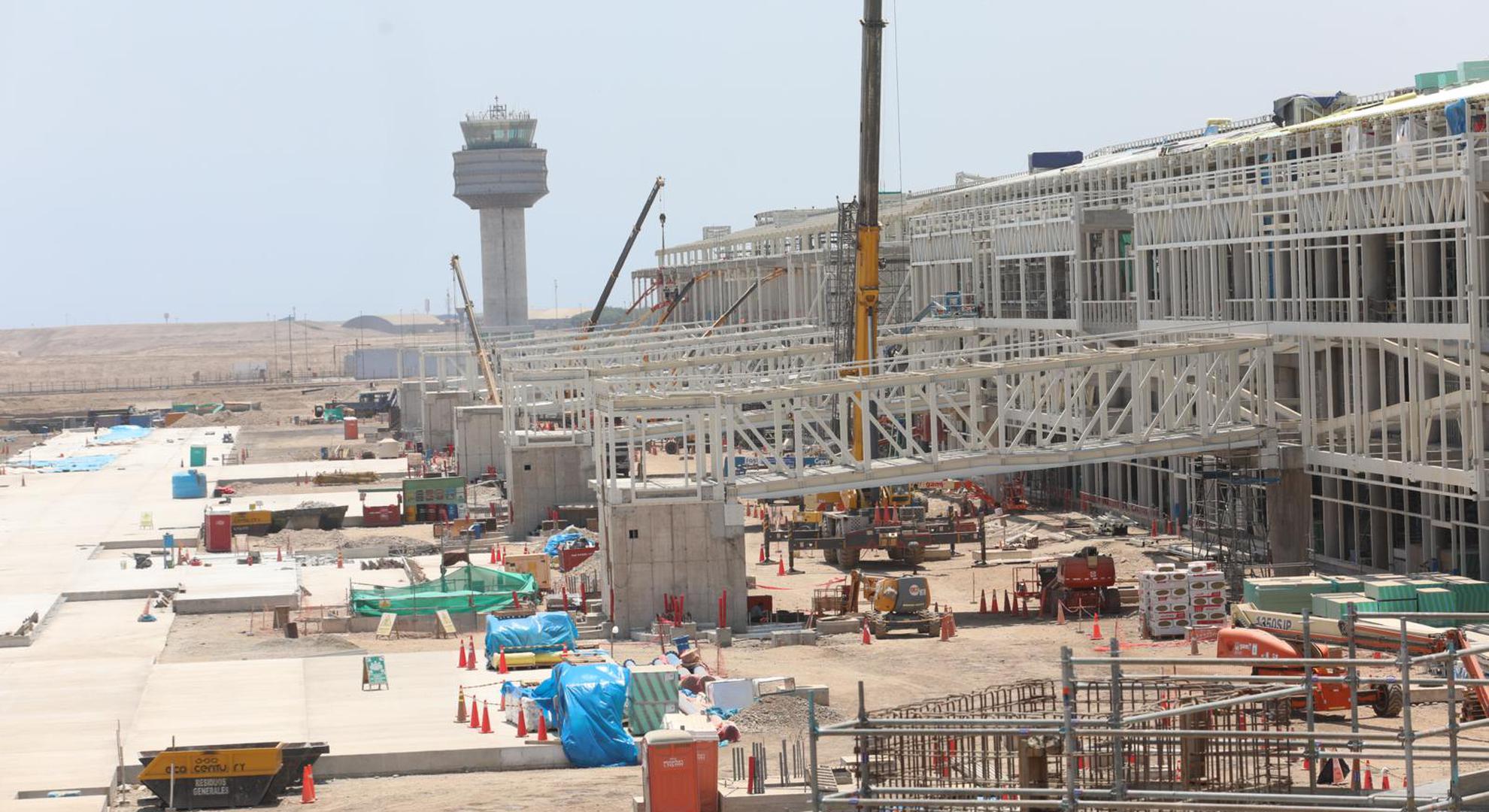 El nuevo Jorge Chávez ya supera el 80% de avance de obras: así luce el próximo aeropuerto a pocos meses de su estreno