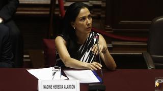 Nadine Heredia: Poder Judicial evaluará este lunes pedido de prisión preventiva