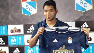 Cristian Palacios en Sporting Cristal: "Mi meta es hacer goles, hacer historia"