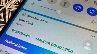 ¿Cómo saber que te llegó un mensaje de WhatsApp sin desbloquear el teléfono?