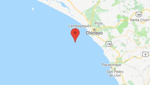 El epicentro de este movimiento telúrico se registró a 31 km al suroeste de Pimentel, Chiclayo, en Lambayeque. (Foto: IGP)