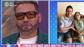 Pedro Loli se quiebra tras enterarse en vivo en “En Boca de Todos” que falleció su abuela [VIDEO]