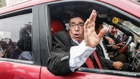 La Segunda Sala Penal Liquidadora de la Corte Superior de Justicia de Lima pide que se haga efectiva la condena judicial impuesta al parlamentario. (Foto: Paco Sanseviero / El Comercio)