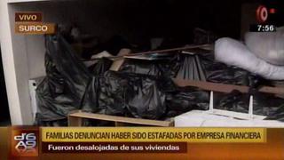 Surco: familias desalojadas de condominio denuncian estafa