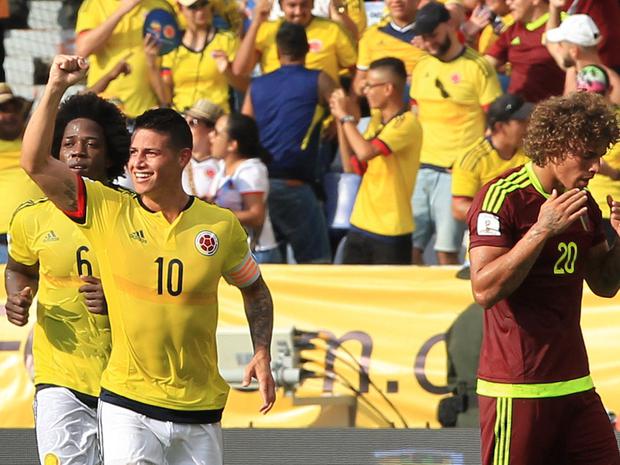 Colombia visits Venezuela on the last date of the Qatar 2022 Qualifiers. (Photo: EFE)