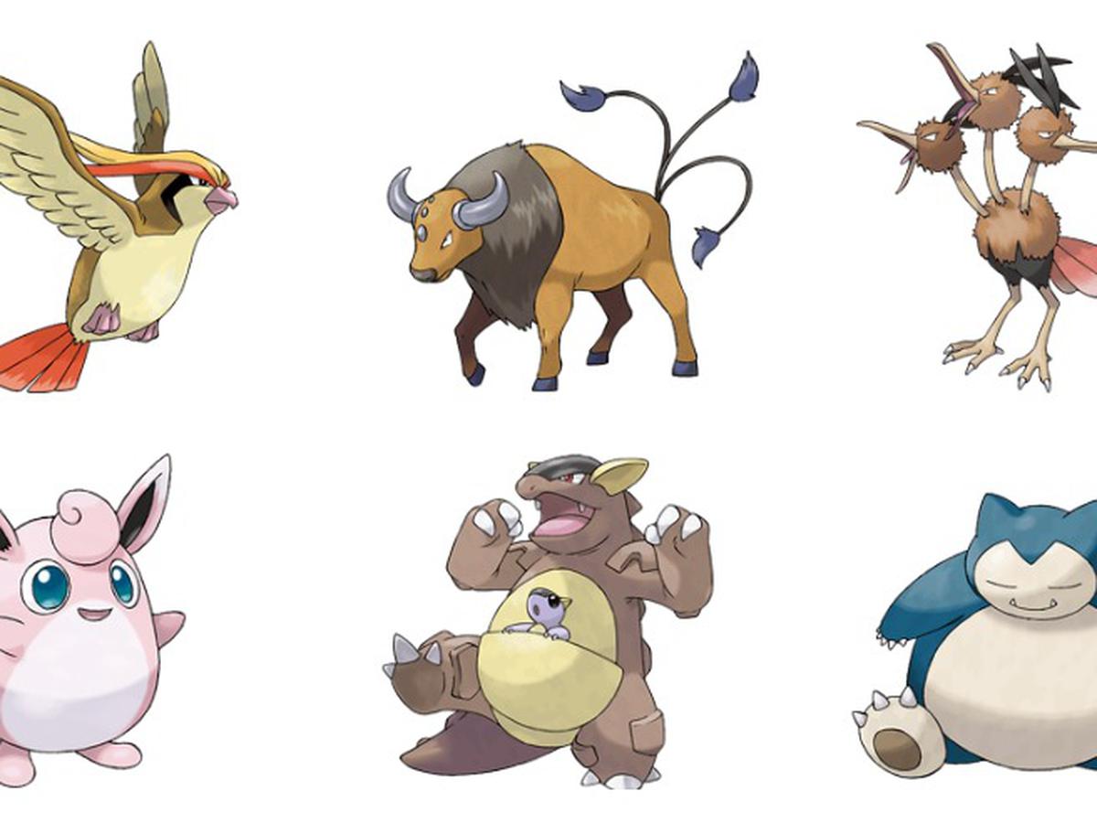Pokémon de Tipo Normal: ¿Cuáles son los más queridos? (2019)