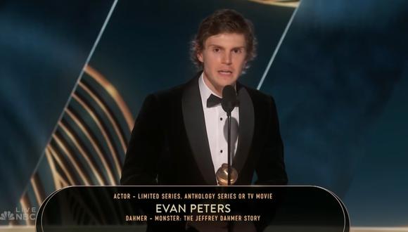 Esta es la lista oficial de ganadores de los "Golden Globes 2023", entre los que destacan Evan Peters, Steven Spielberg y Cate Blanchett. (Foto: NBC)