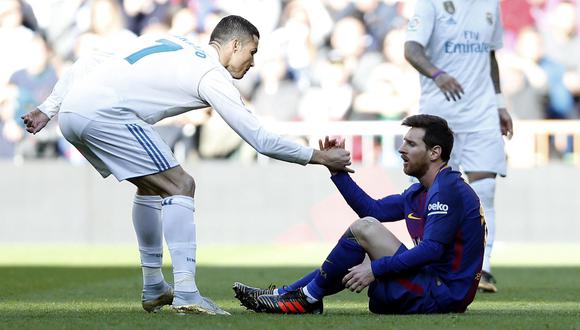 Lionel Messi, Cristiano Ronaldo y un noble gesto que los involucra. (Foto: AFP)