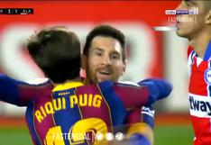 Barcelona vs. Alavés: Lionel Messi la puso en un ángulo y sentenció su doblete para el 4-1 azulgrana | VIDEO