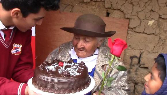 Junín: mujer más longeva de Huancayo celebró sus 108 años
