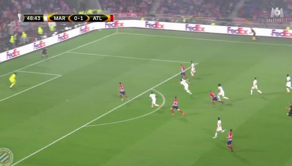 Atlético Madrid vs. Marsella: el golazo de Griezmann para el 2-0 | VIDEO