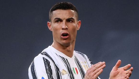 Cristiano Ronaldo completó su récord de tres ligas, como máximo goleador de la Serie A. (Foto: AFP)