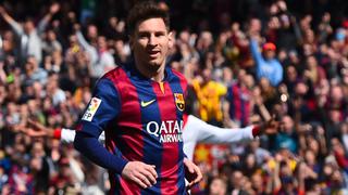 Lionel Messi marcó doblete y sigue de cerca a Cristiano