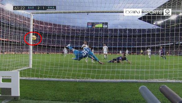 Barcelona vs. Real Madrid: Luis Suárez y su potente remate que se estrelló en el poste | VIDEO. (Video: DirecTV Sports / Foto: Captura de pantalla)