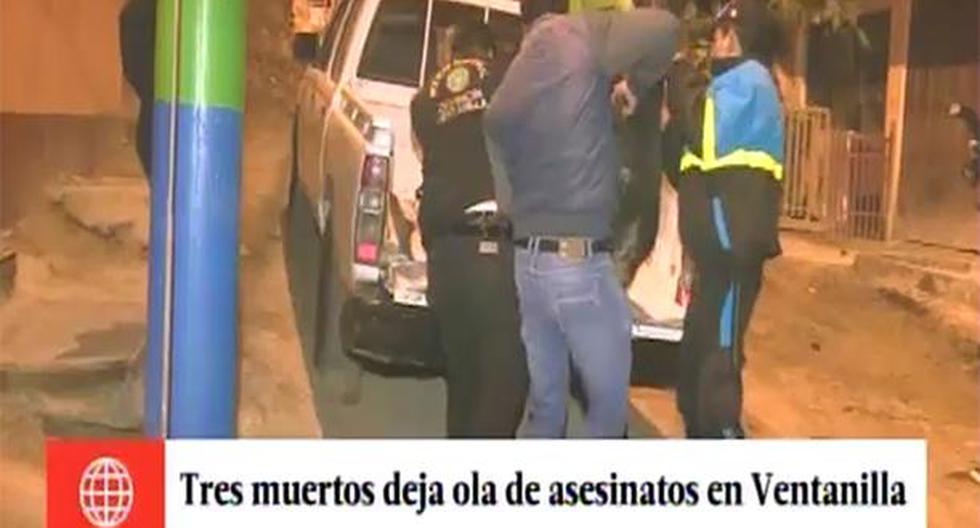 Perú. Tres asesinatos se registraron en una sola noche en el Callao. (Foto: América TV)