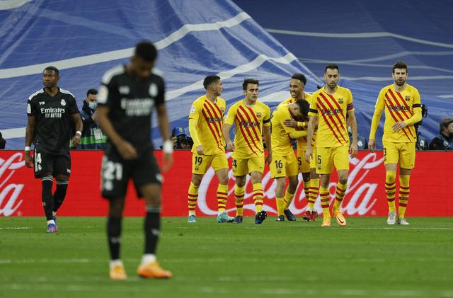 Real Madrid enfrentó al Barcelona por LaLiga Santander