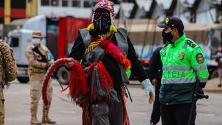 Rakus recorrieron calles cusqueñas para sancionar a huaracazos a quienes incumplen el aislamiento | FOTOS