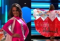 Miss Universo 2022: ¿Por qué Evlin Khalifa no usó traje de baño y qué significó el mensaje de su capa?