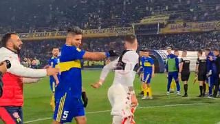 Problemas para Battaglia: Carlos Zambrano recibió tarjeta roja tras conflicto en el Boca Juniors vs. Unión