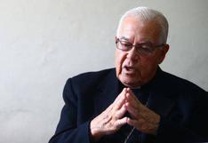 Monseñor Bambarén a los partidos: "Por encima de ustedes está el Perú"
