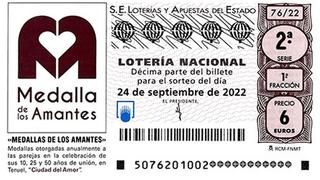 Lotería Nacional: comprobar números del sorteo del sábado 24 de septiembre