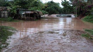 San Martín: pobladores tomaron carretera por riesgo de desborde del río Huallaga