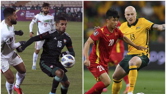 Las selecciones de Asia que perfilan como rivales de Conmebol en el repechaje intercontinental Qatar 2022 | Fotos: Agencias