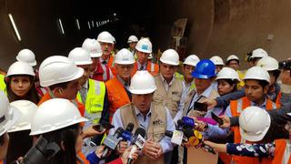 Línea 2 del Metro de Lima será terminada a fines del año 2022