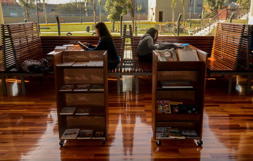 El café Literario abrió sus puertas esta semana. El espacio de lectura libre funciona de martes a domingo en la Casa de la Literatura. (Foto: Casa de la Literatura)