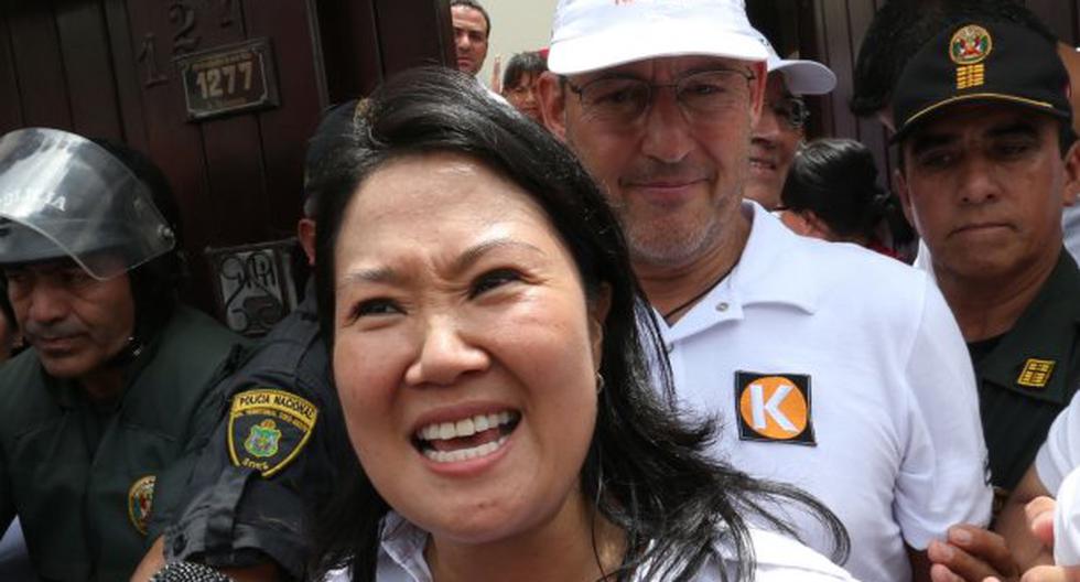 Keiko Fujimori: habrían pagado a personas para recibirla en Chota. (Foto: Andina)