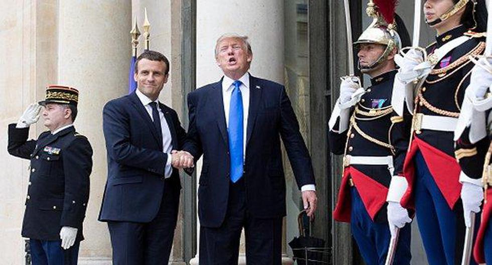 Donald Trump, y su par francés, Emmanuel Macron, acordaron sancionar a Rusia por presunto uso de armas químicas contra el doble agente Serguéi Skripal. (Foto: Getty Images)