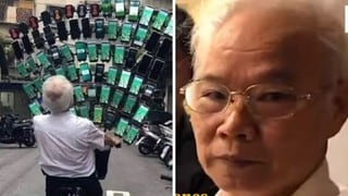 ¡Toda una locura! Anciano previene el alzhéimer jugando Pokémon GO con 64 smartphones 