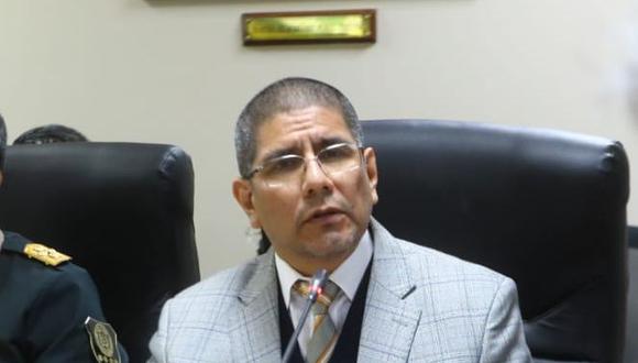 El legislador José Cueto dijo que no es necesario interpelar al ministro pues ya se ha presentado en diferentes comisiones del Parlamento. (Foto: Mininter)