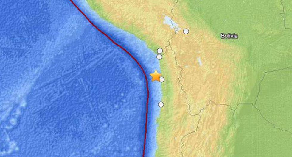 Los sismos siguen registrándose al norte de Chile. (Foto: usgs.gov)