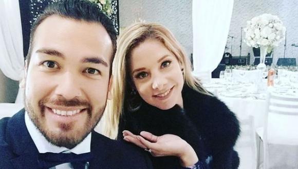 Álvaro y Sofía se casaron en setiembre de 2018, días antes de los comicios municipales que Paz de la Barra ganó en La Molina (Foto: Sofia Franco / Instagram)